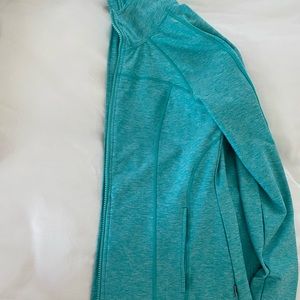 Turquoise Athletic jacket
